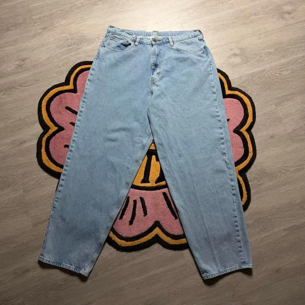 Levi’s Super Baggy Fit Denim Jeans Size 36x34 Light Blue Men's